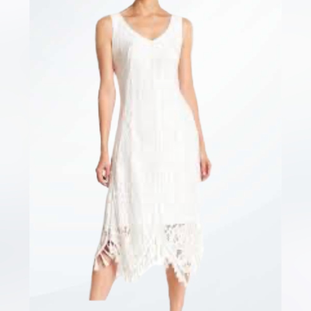 Beautiful Bohemian White Lace Dress